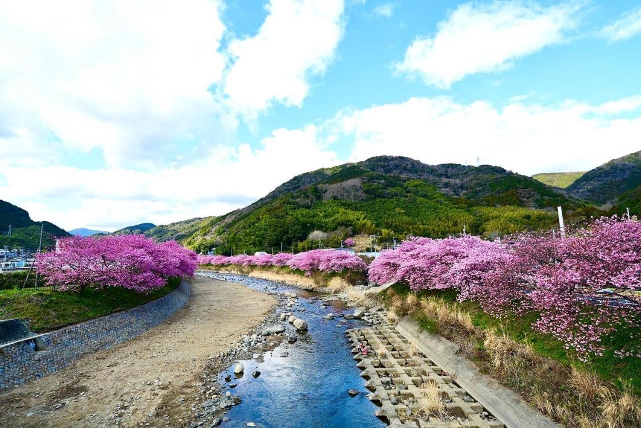 河津町 菖蒲沢ログヴィラ エクステリア 写真